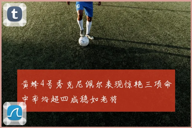 黄蜂4号秀克尼佩尔表现惊艳三项命中率均超四成稳如老将